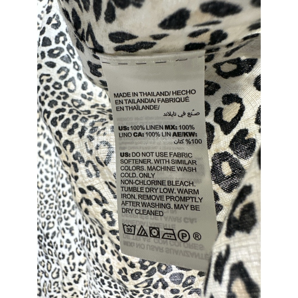 Chico's Bundle of 2 100% Linen No Iron Sleeveless Tunic Tops Plus Size 3 16/18 - Picture 7 of 16
